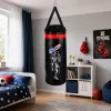 LEAN TOYS Conjunto de saco de boxe para criança Luvas MUAY THAI 55x17cm M