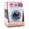 LEAN TOYS Máquina de lavar para crianças com tambor rotativo, luzes e sons, branco/rosa