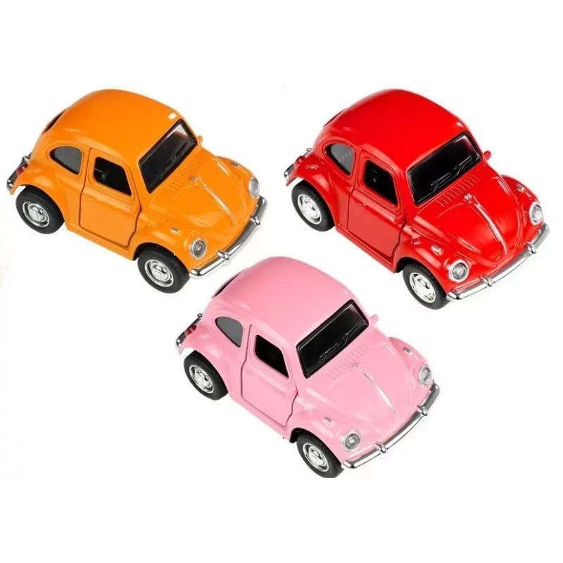 LEAN TOYS Classic Car Veículo de metal com som misto