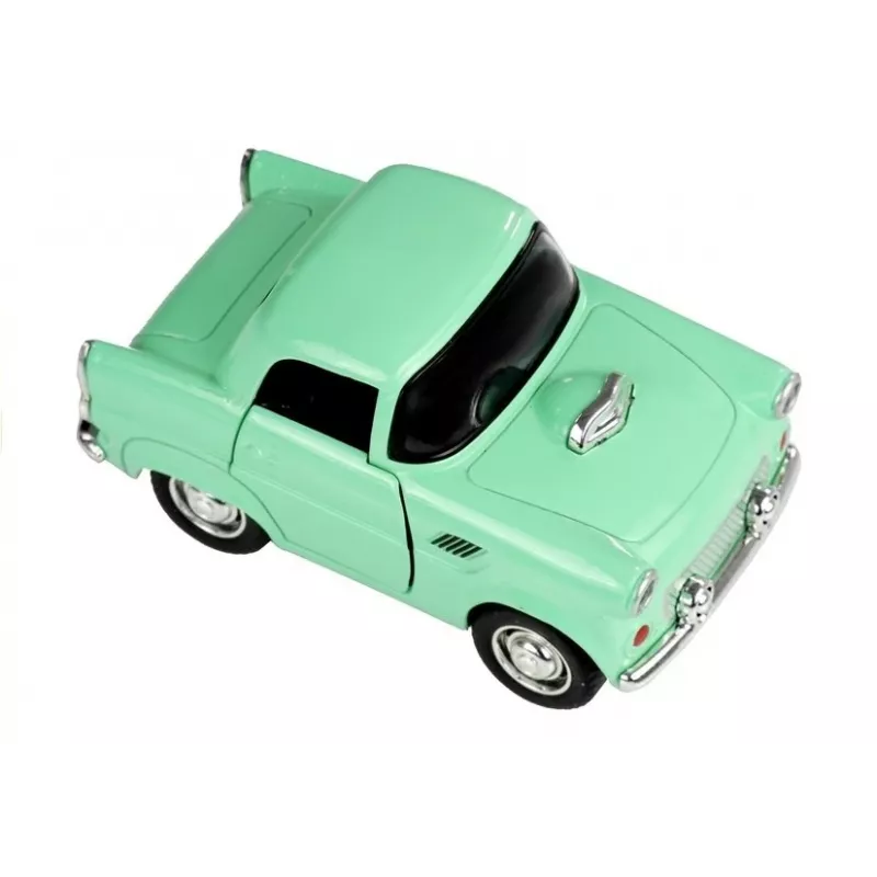 LEAN TOYS Classic Car Veículo de metal com som misto