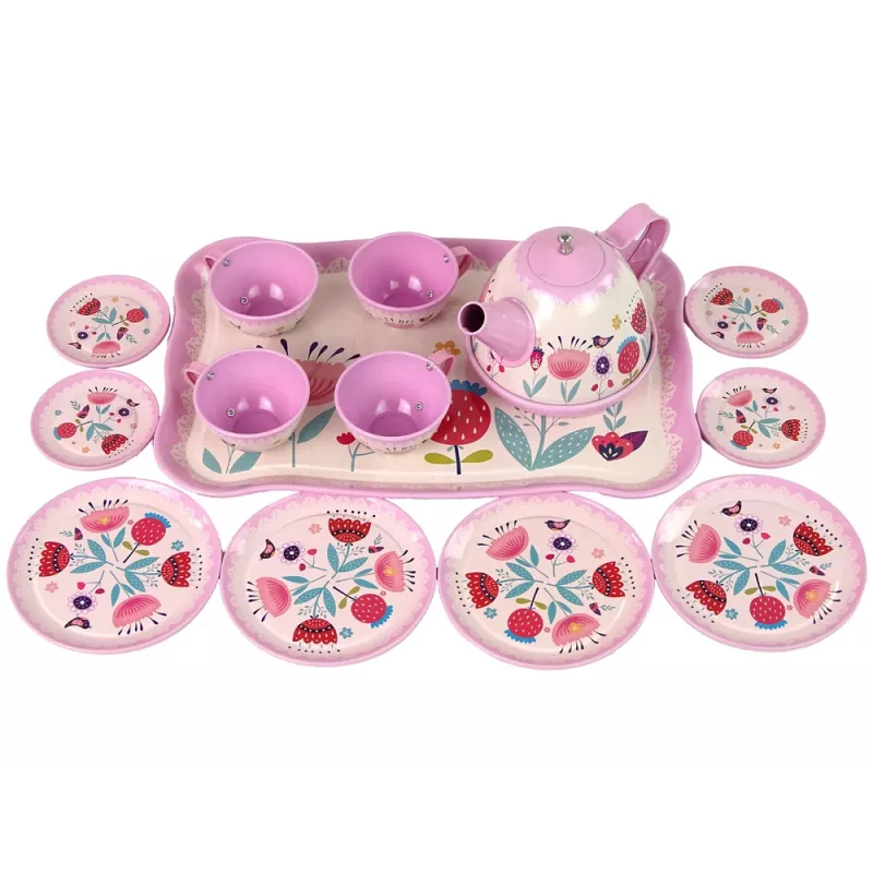 LEAN TOYS Conjunto de Café e Chá em Mala