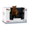LEAN TOYS Figura de Coleção Urso-pardo Animais do Mundo
