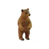 LEAN TOYS Figura de Coleção Urso-pardo Animais do Mundo