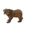 LEAN TOYS Figura de Coleção Urso-pardo Animais do Mundo