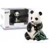 LEAN TOYS Figura de Coleção Panda Gigante com Bambu