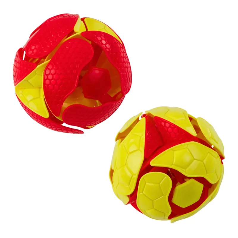LEAN TOYS bola de malabarismo LED com mudança de cor 8 cm multicolor