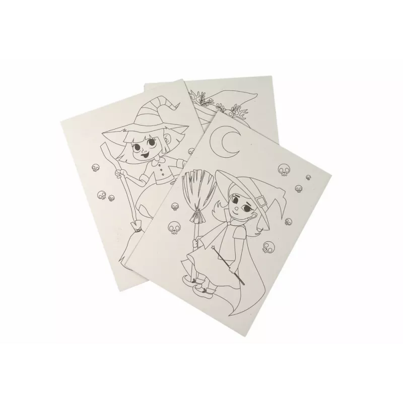 LEAN TOYS Livro de colorir com raspadinha para crianças mágico
