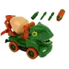 LEAN TOYS Betoneira dinossauro Unwrecker acessório verde