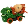 LEAN TOYS Betoneira dinossauro Unwrecker acessório verde