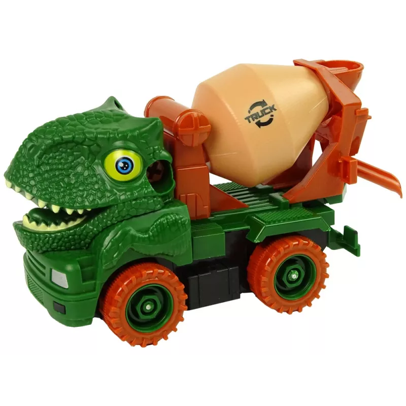 LEAN TOYS Betoneira dinossauro Unwrecker acessório verde