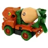 LEAN TOYS Betoneira dinossauro Unwrecker acessório laranja