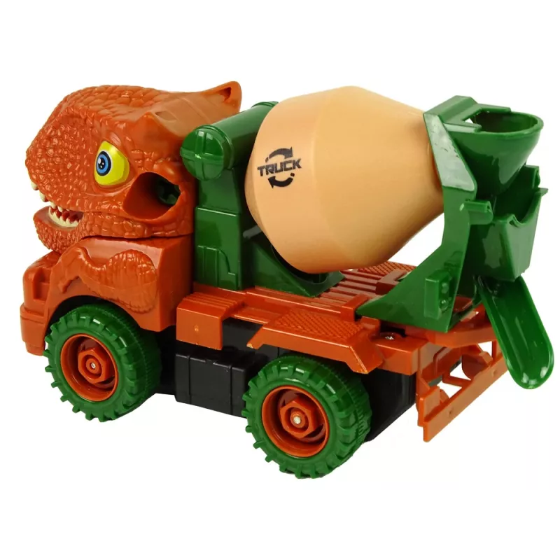 LEAN TOYS Betoneira dinossauro Unwrecker acessório laranja