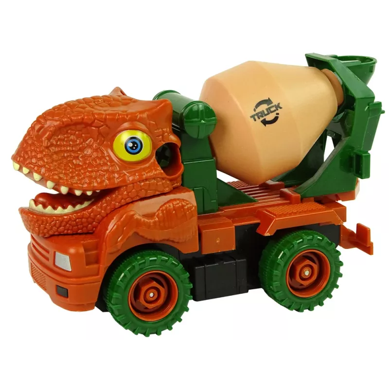 LEAN TOYS Betoneira dinossauro Unwrecker acessório laranja