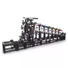 LEAN TOYS Blocos de construção pista de bolas com motor elétrico 2520 peças