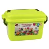 LEAN TOYS Blocos de Flores Jardim Florido Colorido em Cartão 73 unid.