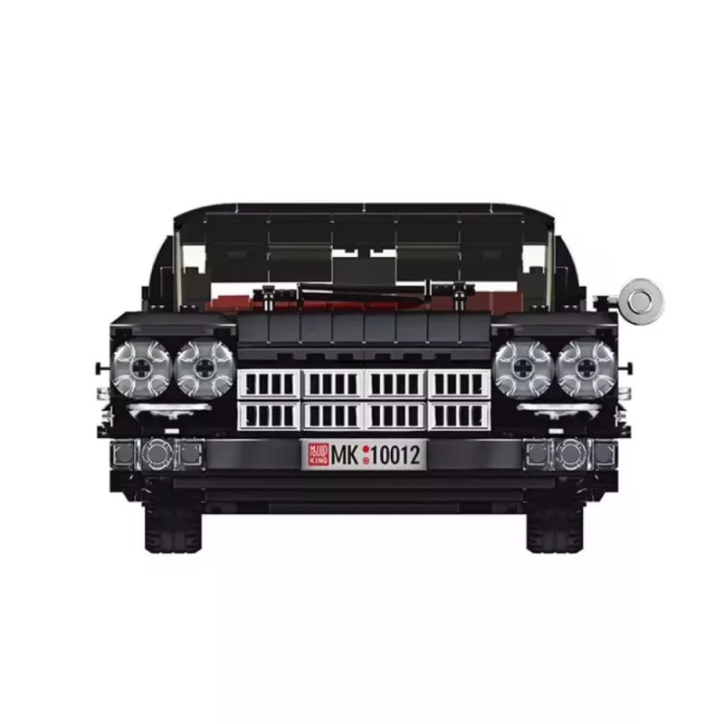 LEAN TOYS Blocos de construção carro clássico descapotável Cadi-Elrado preto 1324 peças