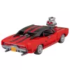 Blocos de construção LEAN TOYS carro desportivo Charger vermelho 1869 peças