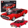 Blocos de construção LEAN TOYS carro desportivo Charger vermelho 1869 peças
