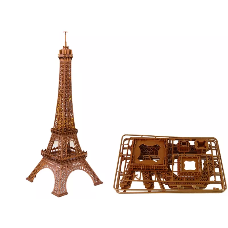 LEAN TOYS Grua de Construção com Telecomando Torre Eiffel 90 cm de Altura