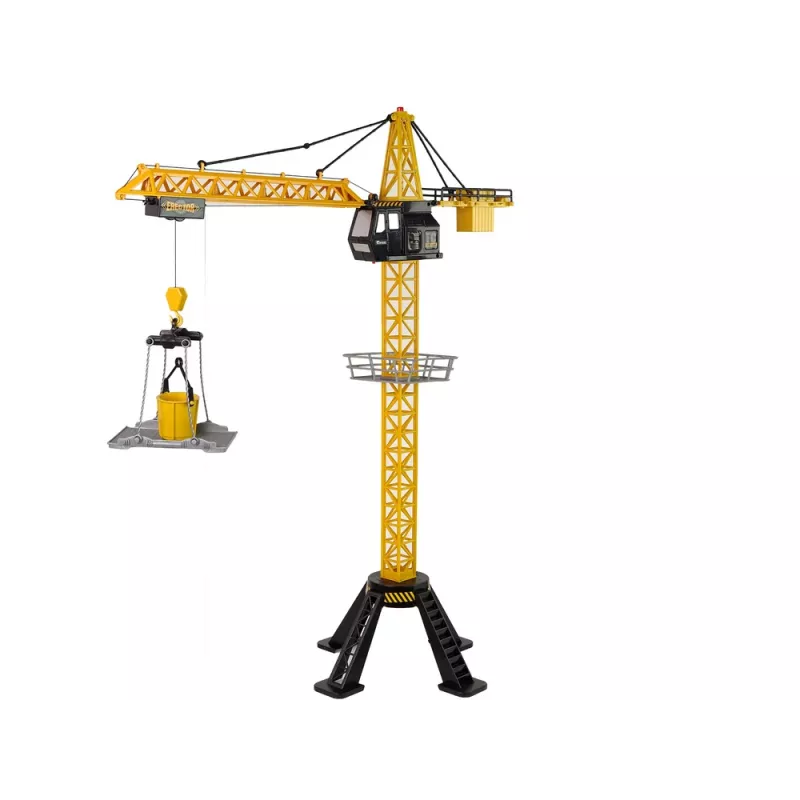 LEAN TOYS Grua de Construção com Telecomando Torre Eiffel 90 cm de Altura