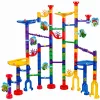 LEAN TOYS conjunto de construção pista de bolas túnel dinossauros coloridos 192 peças