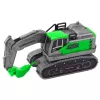 LEAN TOYS Veículo de Construção Escavadora Carregadora Bulldozer Verde Drive Mix