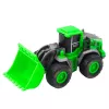 LEAN TOYS Veículo de Construção Escavadora Carregadora Bulldozer Verde Drive Mix