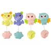 LEAN TOYS Carrossel de berço projetor piloto melodias sons de animais azul