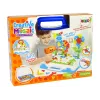 LEAN TOYS Puzzle mosaico criativo 4 em 1 chave de fendas 237 peças
