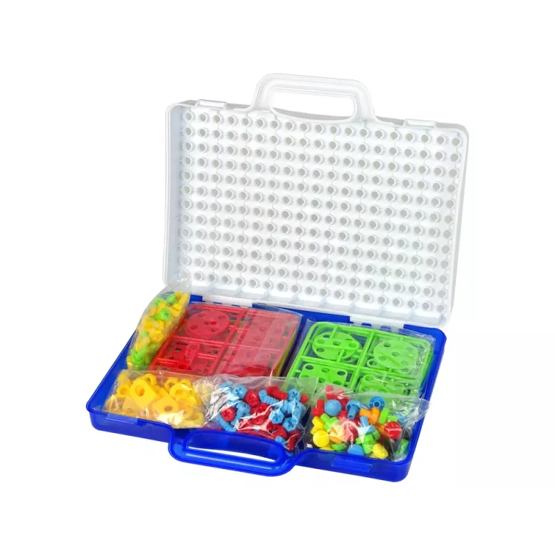 LEAN TOYS Puzzle mosaico criativo 4 em 1 chave de fendas 237 peças