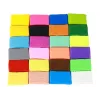 LEAN TOYS Conjunto criativo plasticina massa de modelar 24 cores com acessórios