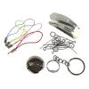 LEAN TOYS Conjunto criativo plasticina massa de modelar 24 cores com acessórios