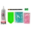 LEAN TOYS Kit Criativo Unicórnio DIY Diamantes Cristais Azul