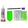 LEAN TOYS Kit Criativo Unicórnio DIY Diamantes Cristais Verde