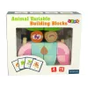 LEAN TOYS Puzzle espacial de madeira criativo coruja 3D