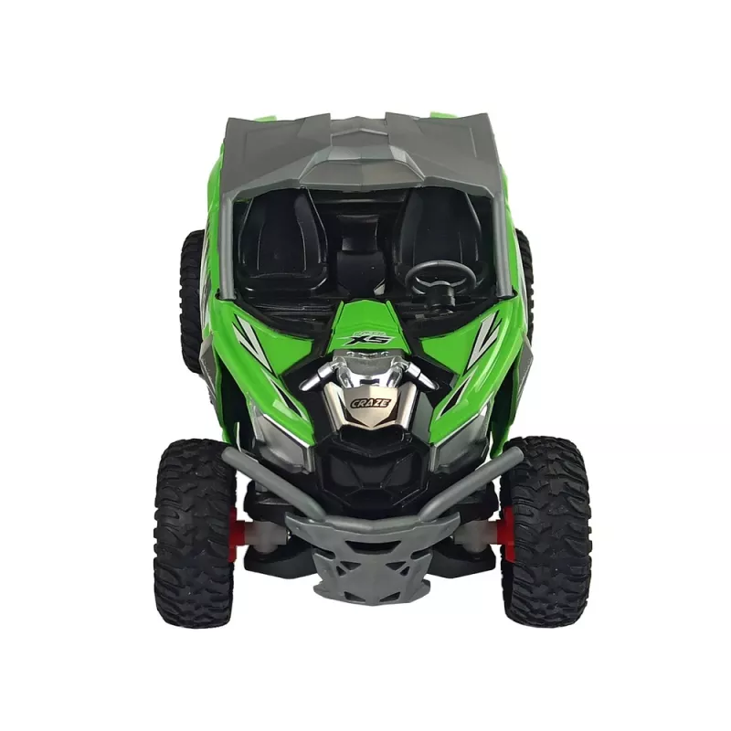 LEAN TOYS Carro telecomandado todo-o-terreno 27 MHz verde