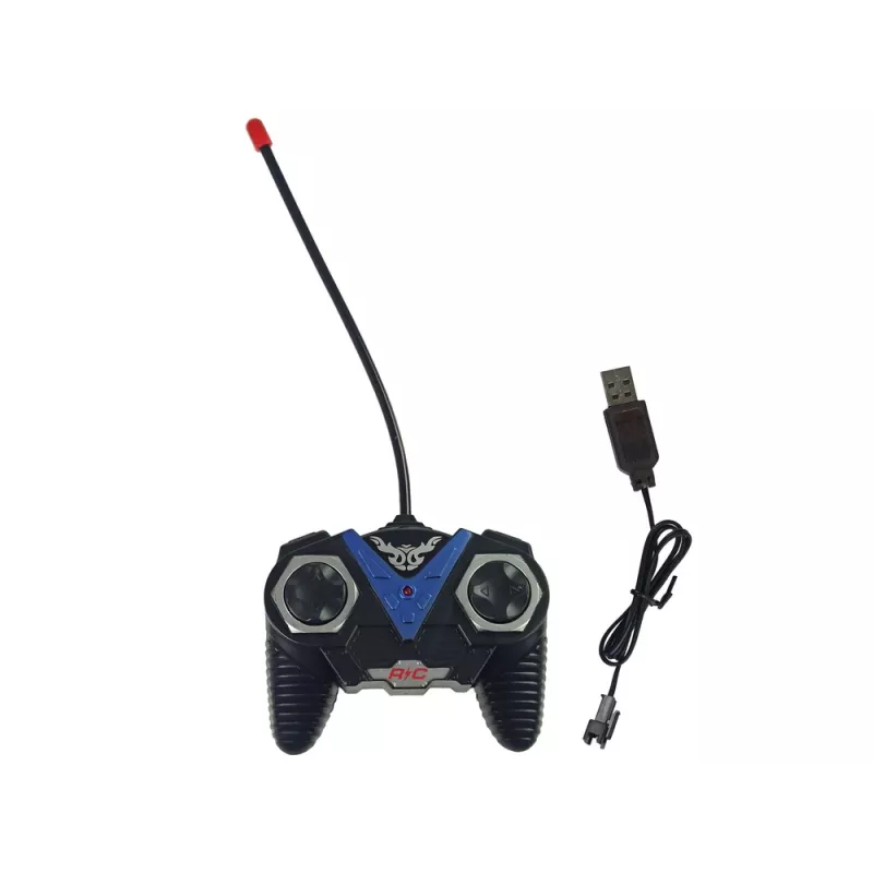 LEAN TOYS Carro telecomandado todo-o-terreno 27 MHz vermelho