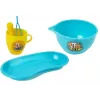 LEAN TOYS Conjunto de dentista para cães, pequena mala de médico. Escova de dentes. Pasta de dentes comprimida.