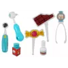 LEAN TOYS Conjunto de dentista para cães, pequena mala de médico. Escova de dentes. Pasta de dentes comprimida.