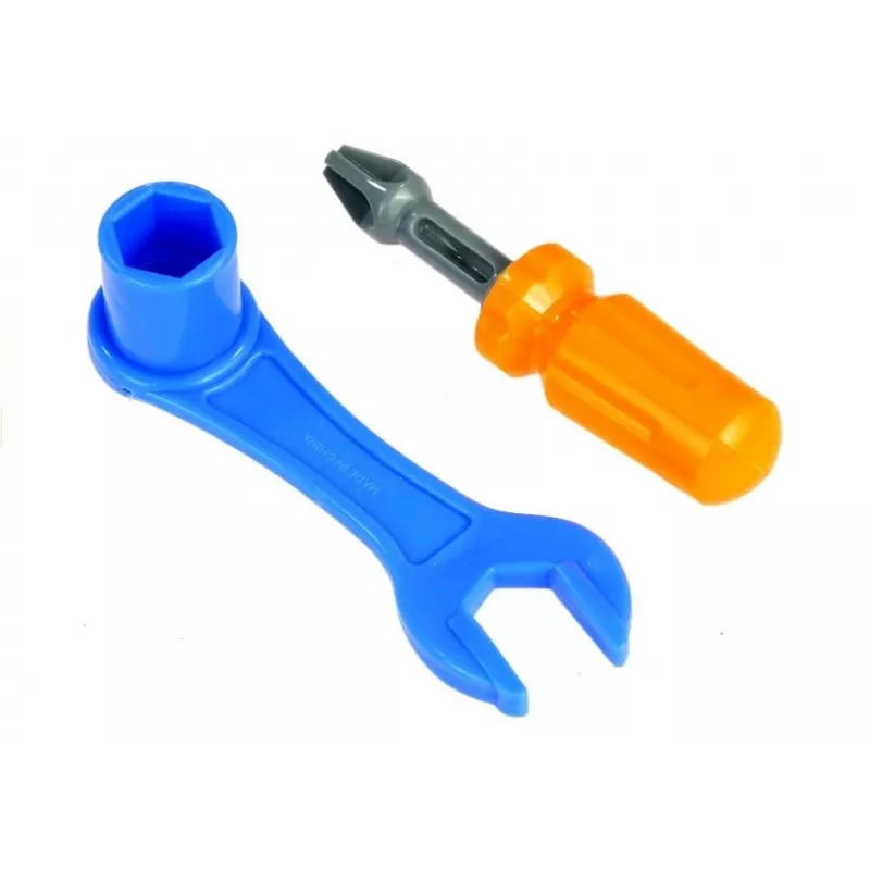 LEAN TOYS Comboio Destacável com Ferramentas de Locomoção e Figuras