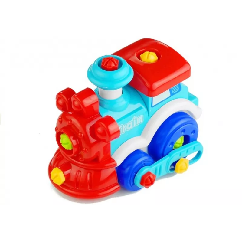 LEAN TOYS Comboio Destacável com Ferramentas de Locomoção e Figuras