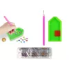 LEAN TOYS conjunto de autocolantes de bordado diamante dinossauros mosaico