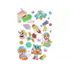LEAN TOYS conjunto de autocolantes de bordado diamante espaço astronauta mosaico
