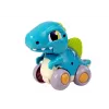 LEAN TOYS Dinossauro sobre Rodas Figura Azul