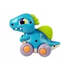 LEAN TOYS Dinossauro sobre Rodas Figura Azul