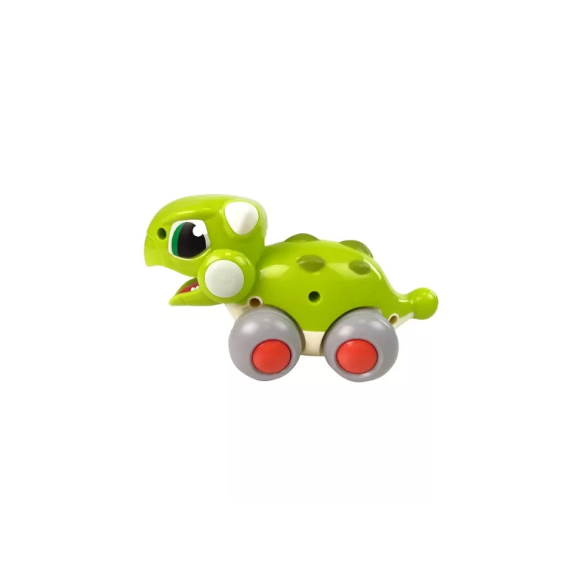LEAN TOYS Dinossauro sobre Rodas Figura Verde