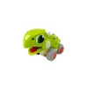 LEAN TOYS Dinossauro sobre Rodas Figura Verde