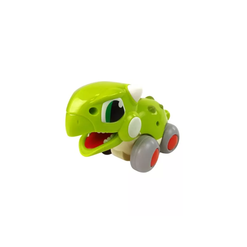 LEAN TOYS Dinossauro sobre Rodas Figura Verde
