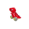 LEAN TOYS Dinossauro sobre Rodas Figura T-Rex Vermelha