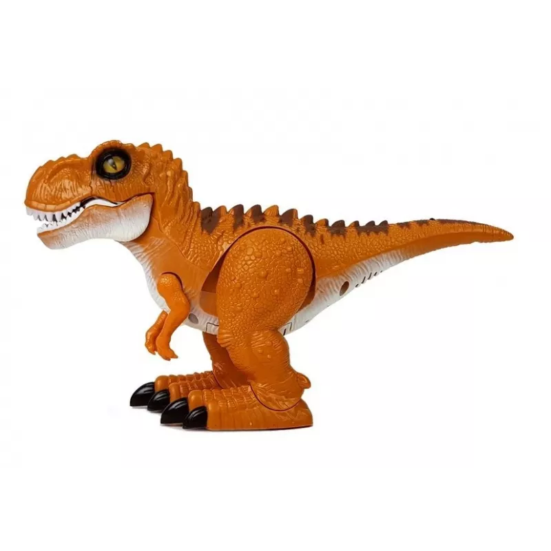 LEAN TOYS Dinossauro controlado por rádio R/C Bronze Som Luz